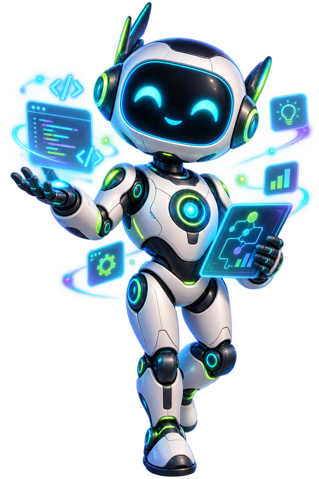 Robô assistente de inteligência artificial